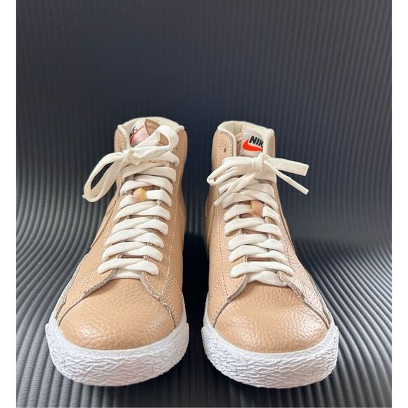 Nike Blazer Mid Premium Linen Summit Tan Women’s Size 6 - Picture 4 of 9